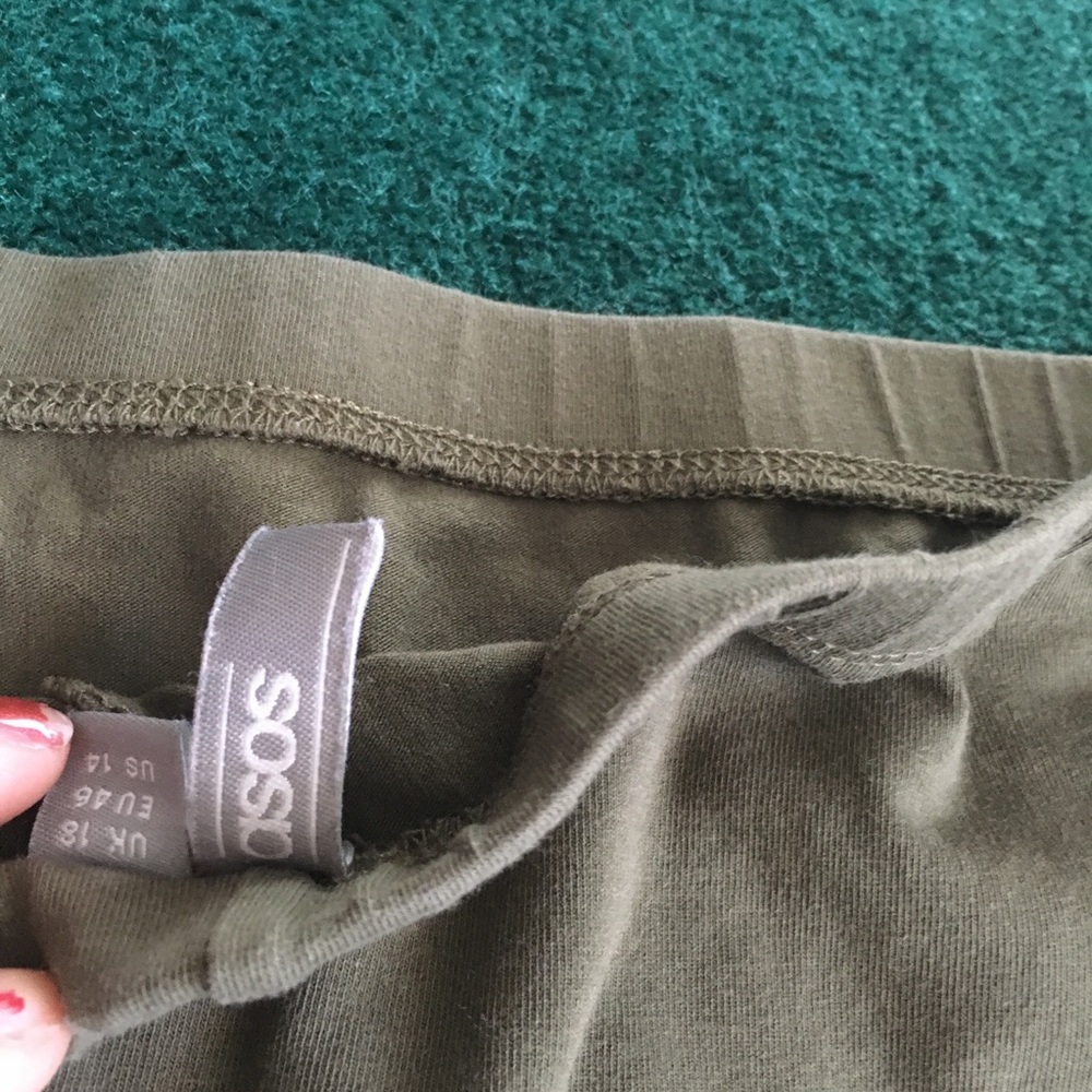 Asos midi green bodycon skirt - Picture 6 of 6